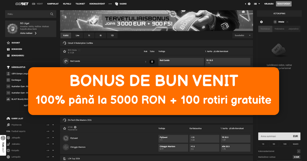 GG.BET Casino - Top Online Slots Romania